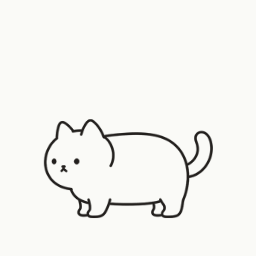 背中を丸めて伸びるの動き