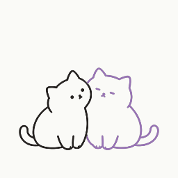 ほっぺをすりすりの動き