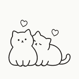 肩にもたれてハートの動き