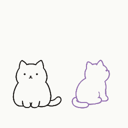 ぷいっとしてから振り向くの動き