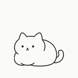 撫でられて頭を傾けるの動き