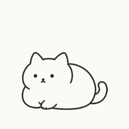 肉球を眺めるの動き