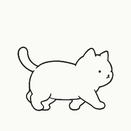 歩きを止めるの動き